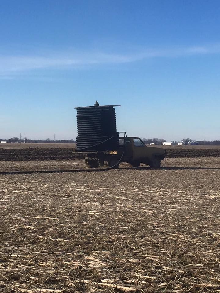 Leveling for Frey Drainage and Excavating in Farmersburg, IN