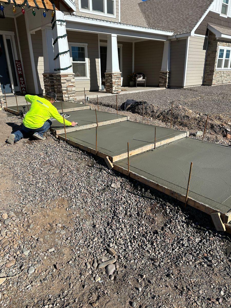 Stair Design & Installation for American Concrete Placement in Camp Verde, AZ