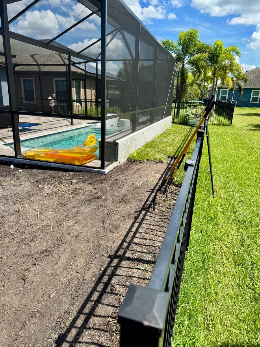 Land Grading for Shoreside Property Services in Apollo Beach, FL