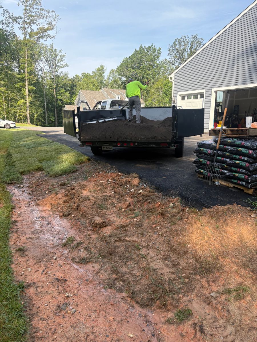 Drainage and Erosion Solutions for Mountainside Property Services LLC in Warrenton, VA
