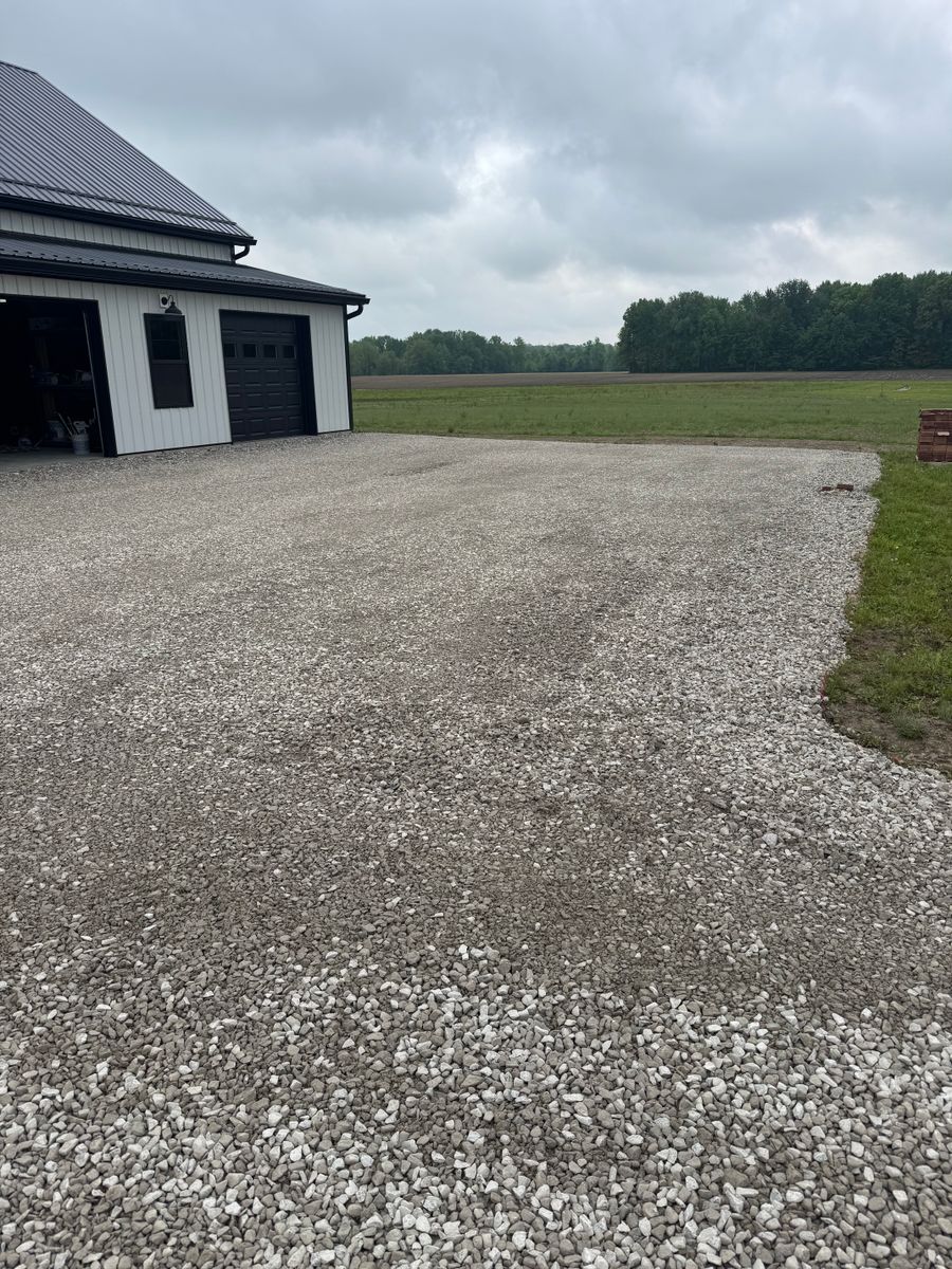 Road Bed/Driveway Installation for ASC Excavating LLC in Lucas, OH