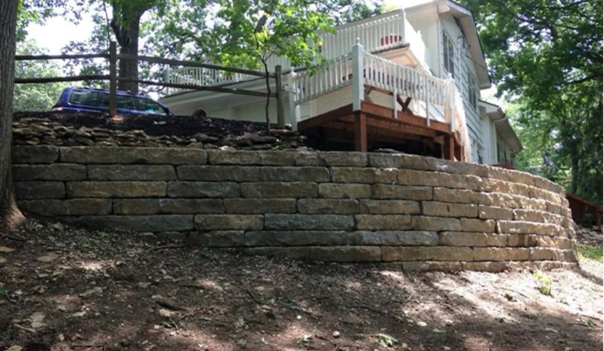 Retaining Wall Construction for TNT Excavating & Landscaping in Payson, AZ