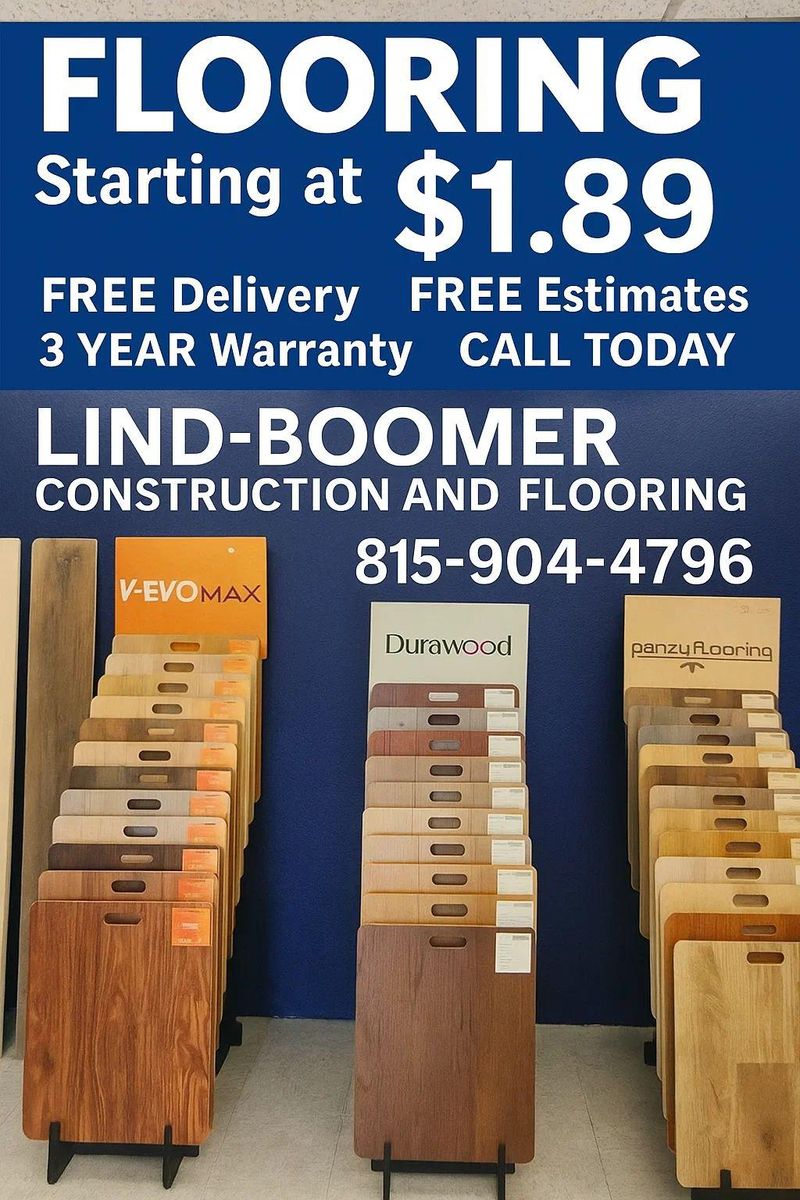 Flooring for Lind Boomer Flooring, Remodeling & Construction in Loves Park, IL