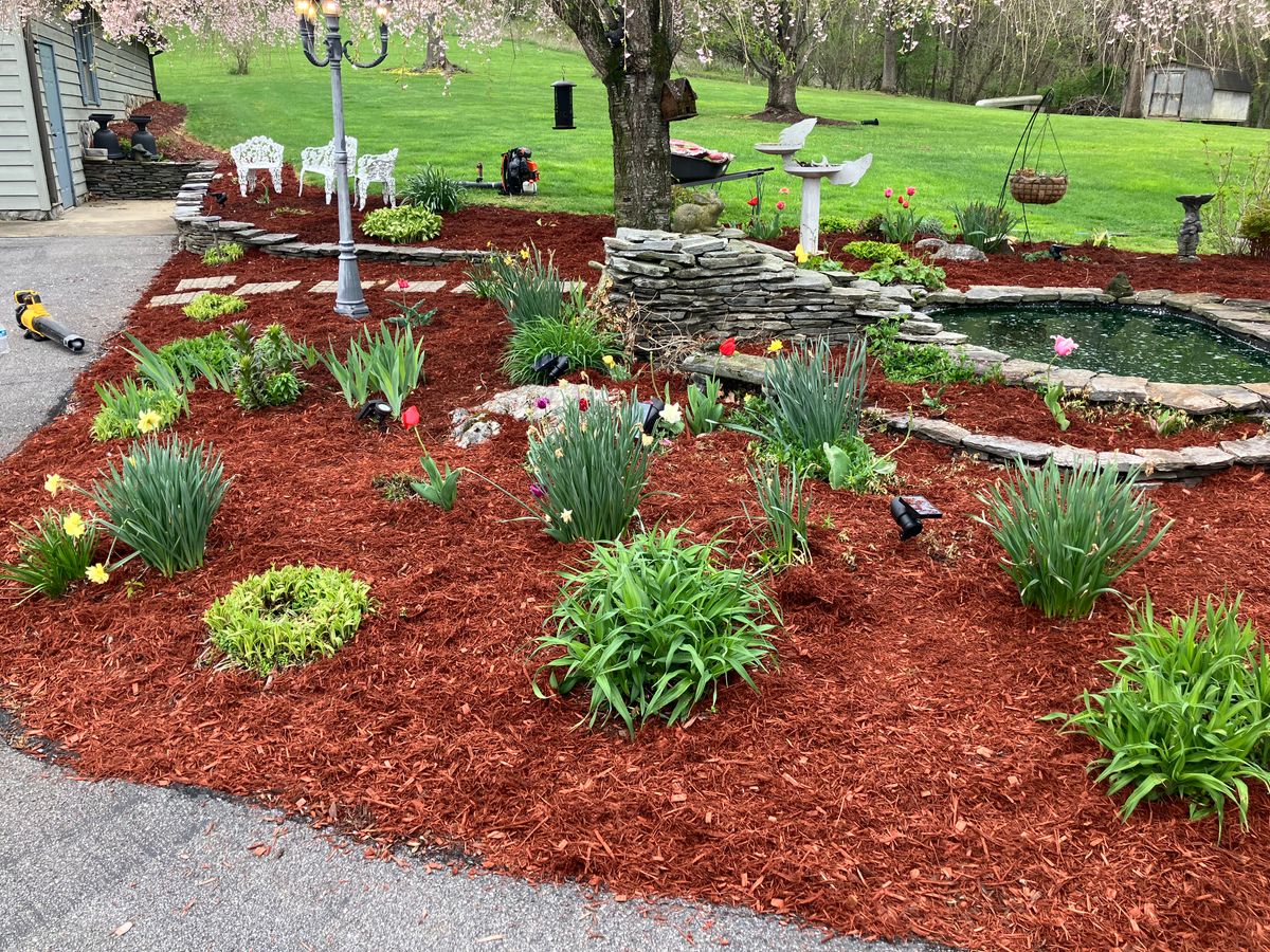 Seeding for Genesis Landworks in Bluff City, TN