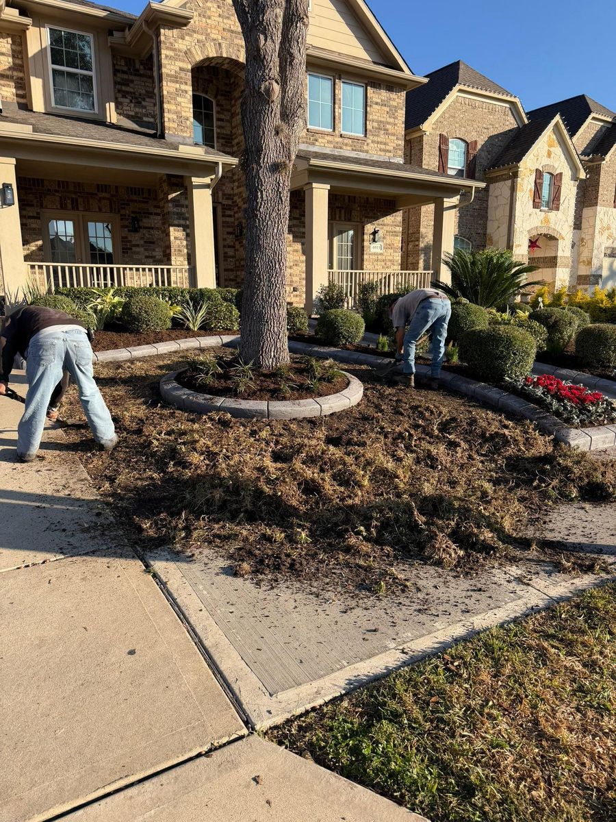 Landscaping for Texas Curb N Borders in Houston, TX