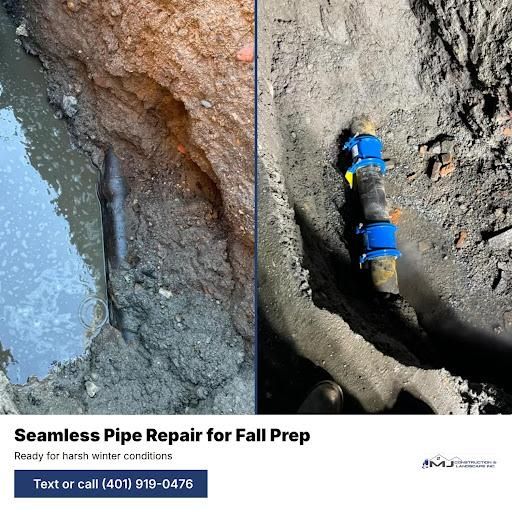 Site Work for M.J. Construction & Landscape INC in Bristol, RI