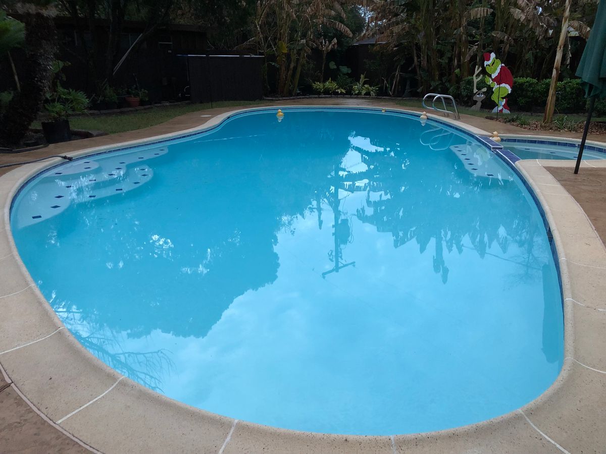 Pool Remodels for Texas Curb N Borders in Houston, TX