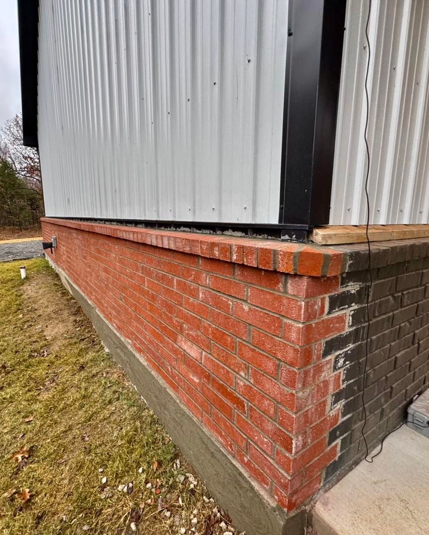 Masonry for Pure Outdoors LLC in Tulsa, OK