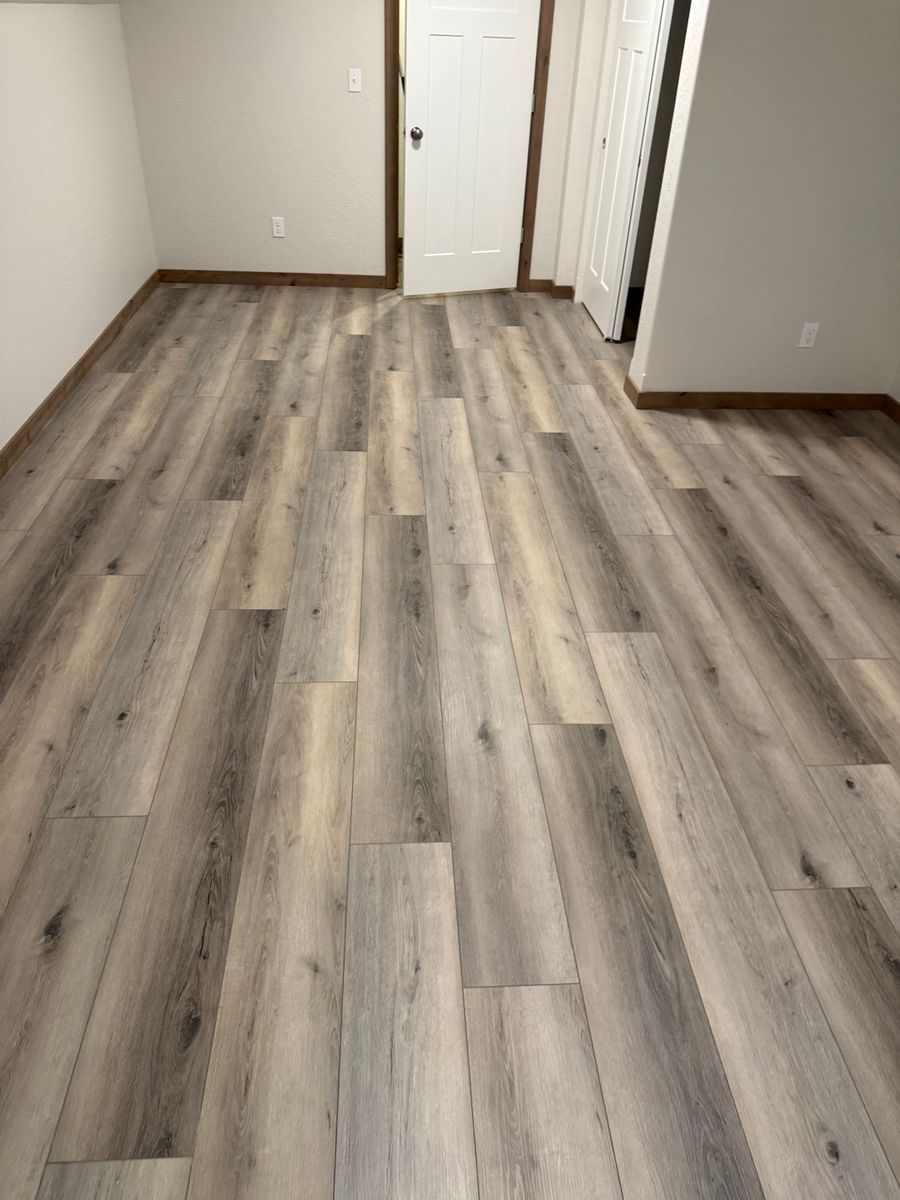 Floor Installation for CJL Flooring in Post Falls, ID