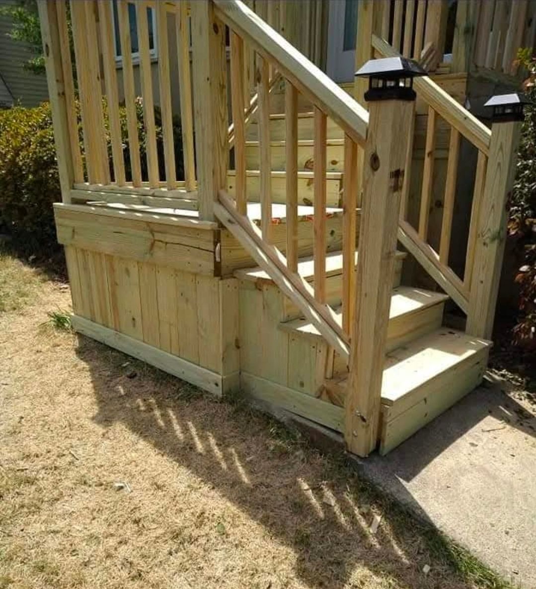 Deck Construction for All Out Construction in Atlanta, GA