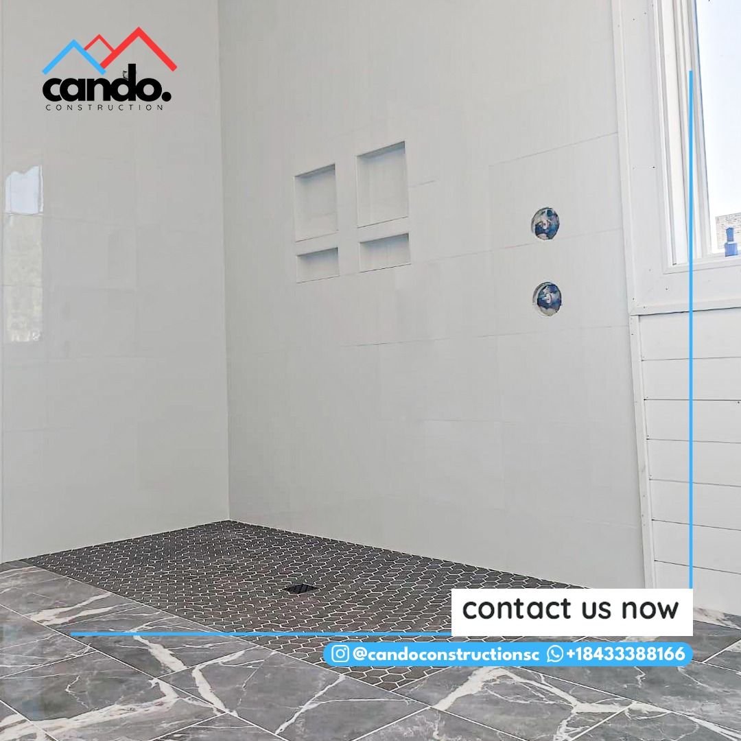 Bathroom Renovation for CANDO Construction LLC in Hilton Head Island, SC