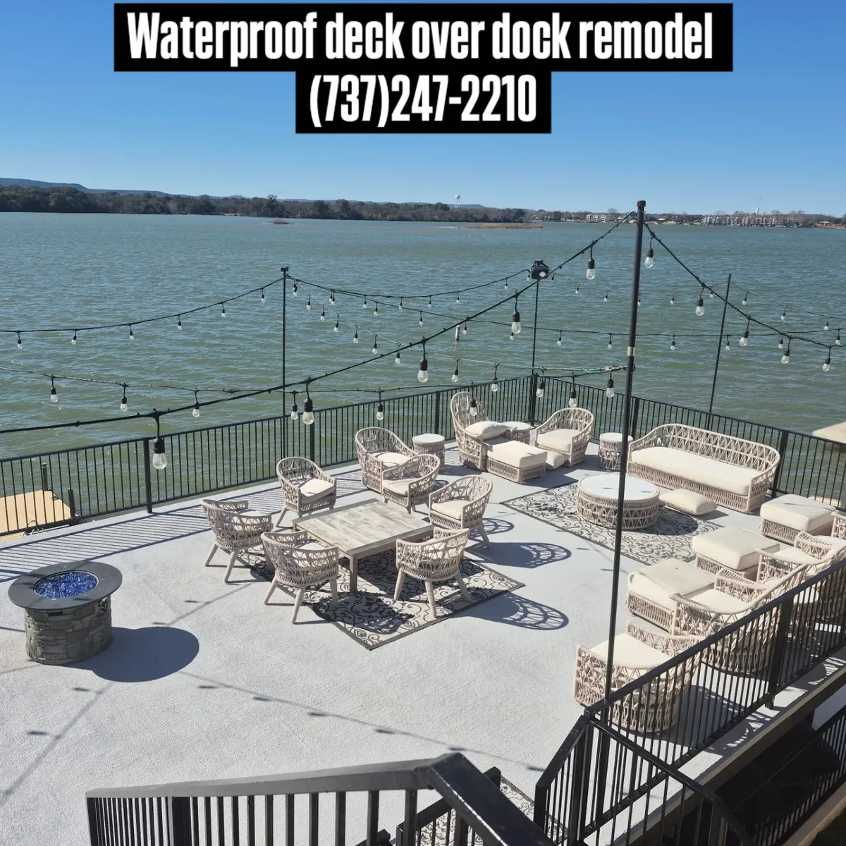 Deck & Patio Installation for Arrowhead Building Co. LLC in Highland Lakes, TX