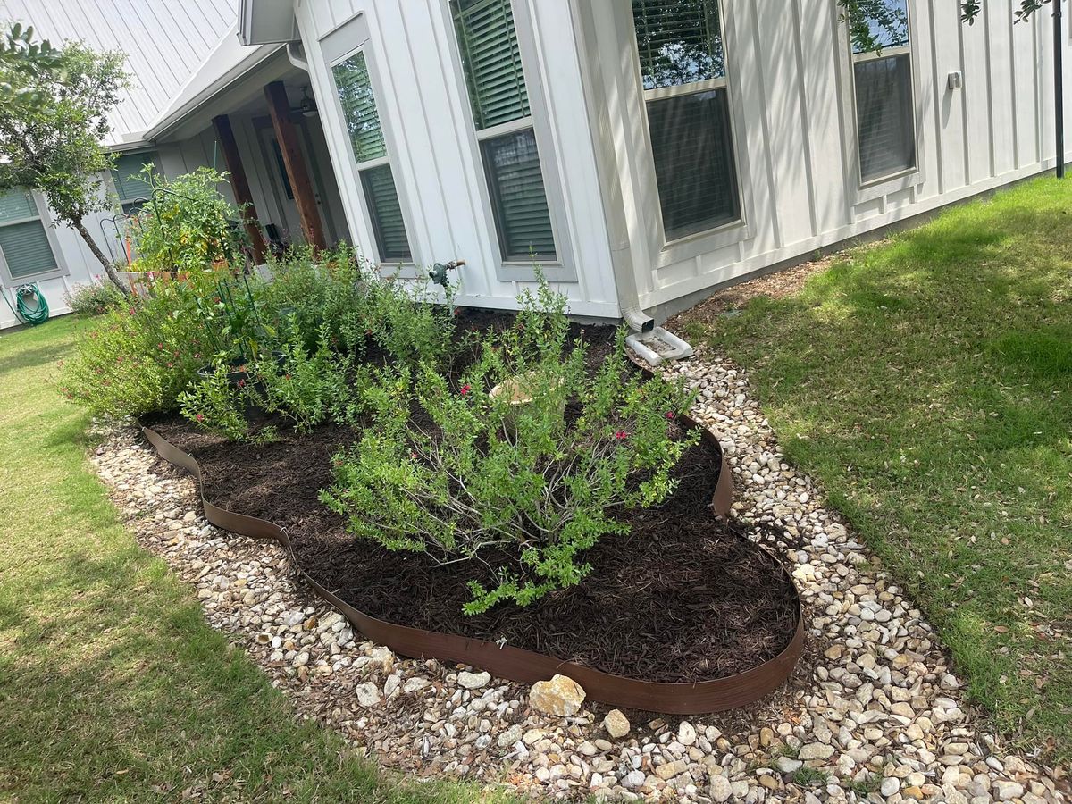 Landscaping for CrossCut in Kempner, TX