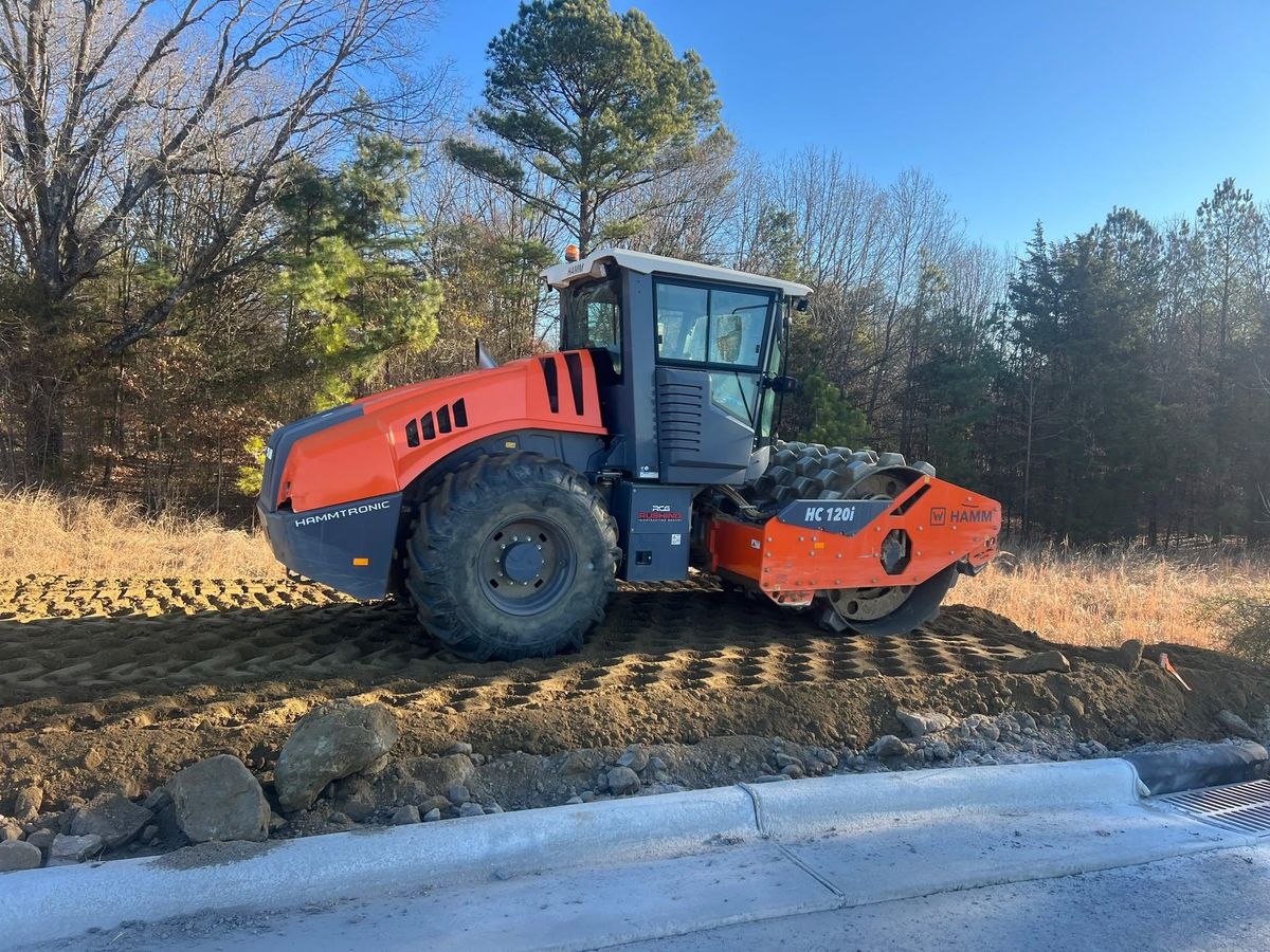 Grading for Rushing Contracting Group in Monroe, NC