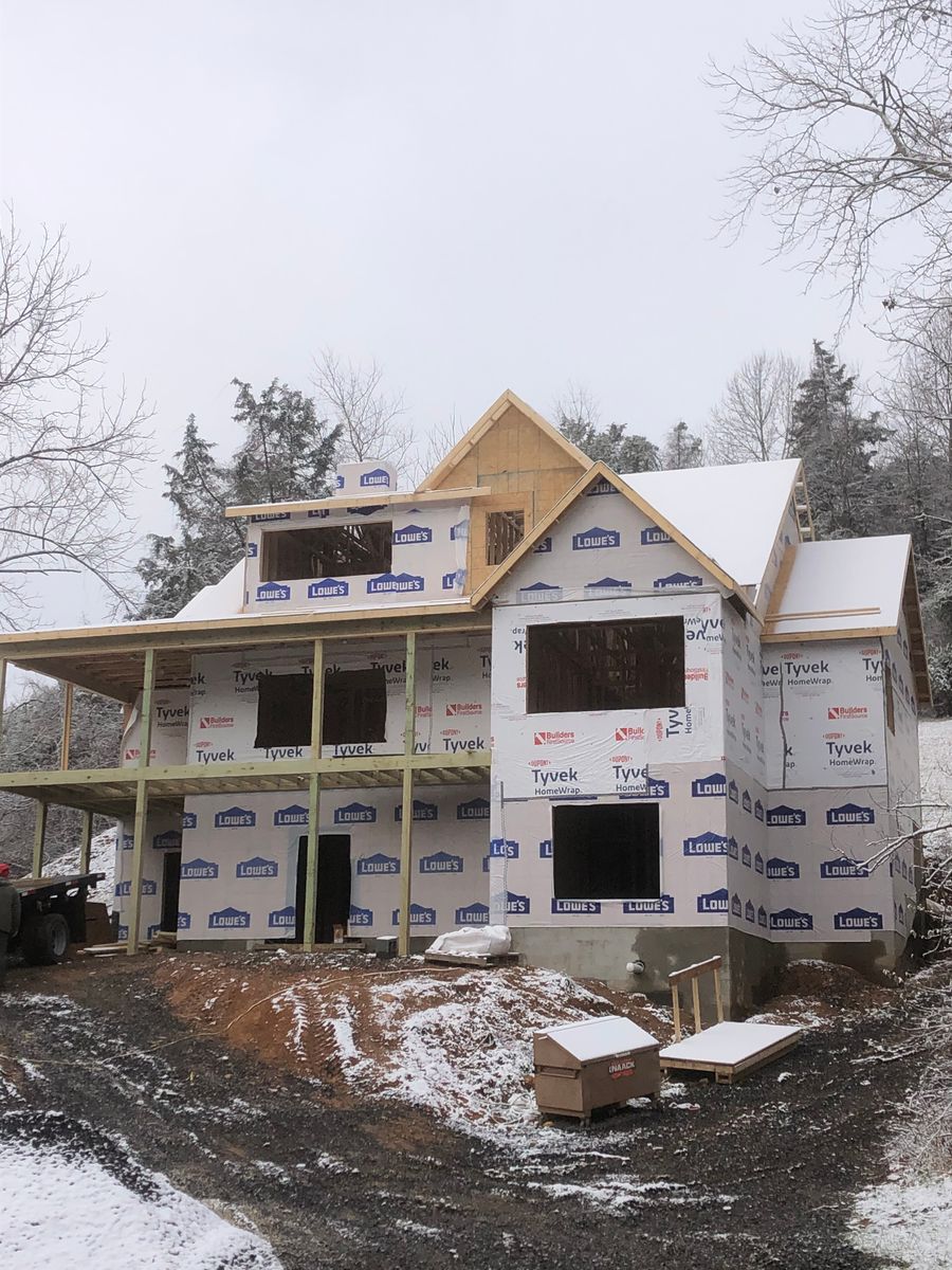 New Home Construction for Rockbridge Home and Barns in Rockbridge County, VA