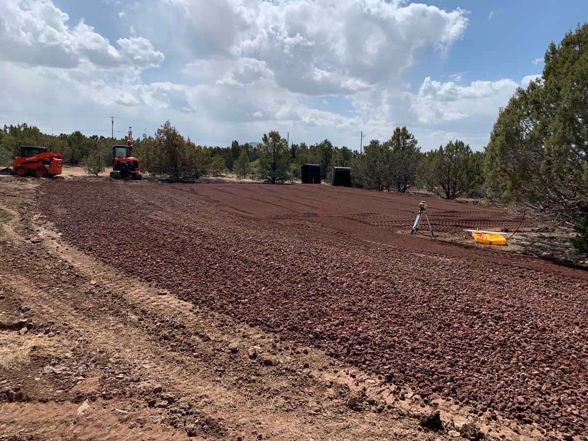 Site Preparation / House Pads for S&D Excavations in Ash Fork, AZ
