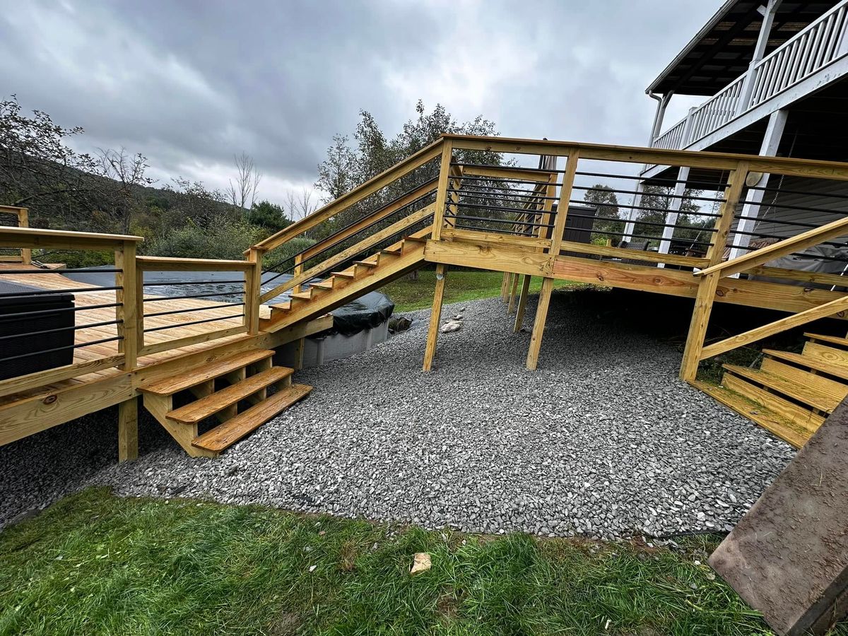 Patio Design & Construction for Lopez Landscaping and Hardscapes in Scranton, PA