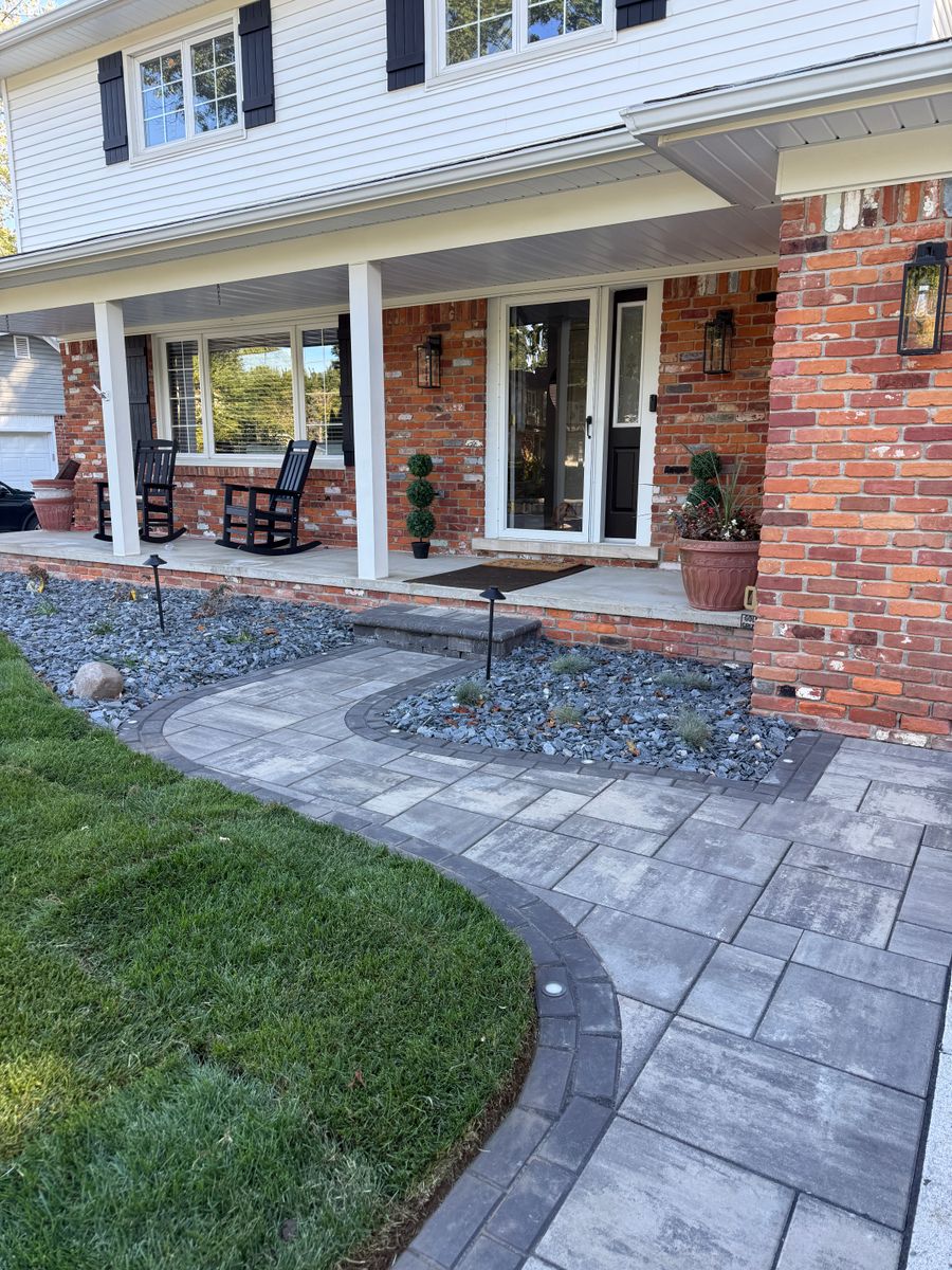 Hardscaping for Denali Outdoor Services in Washington, MI