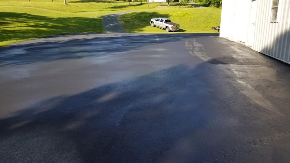 Seal Coating for Matthew's Enterprise in Claremont, NH