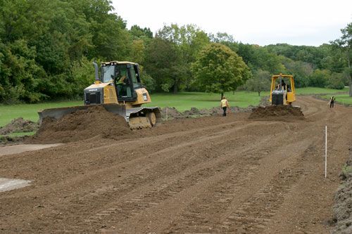 Site Preparation for Northern Summit Landworks in Little Falls, MN