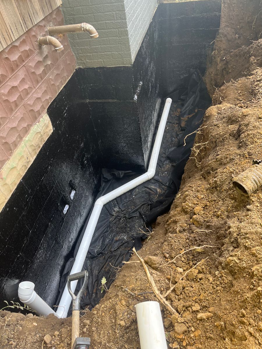 French Drains for A & A Lawn Care and OutDoor Services in Girard, PA