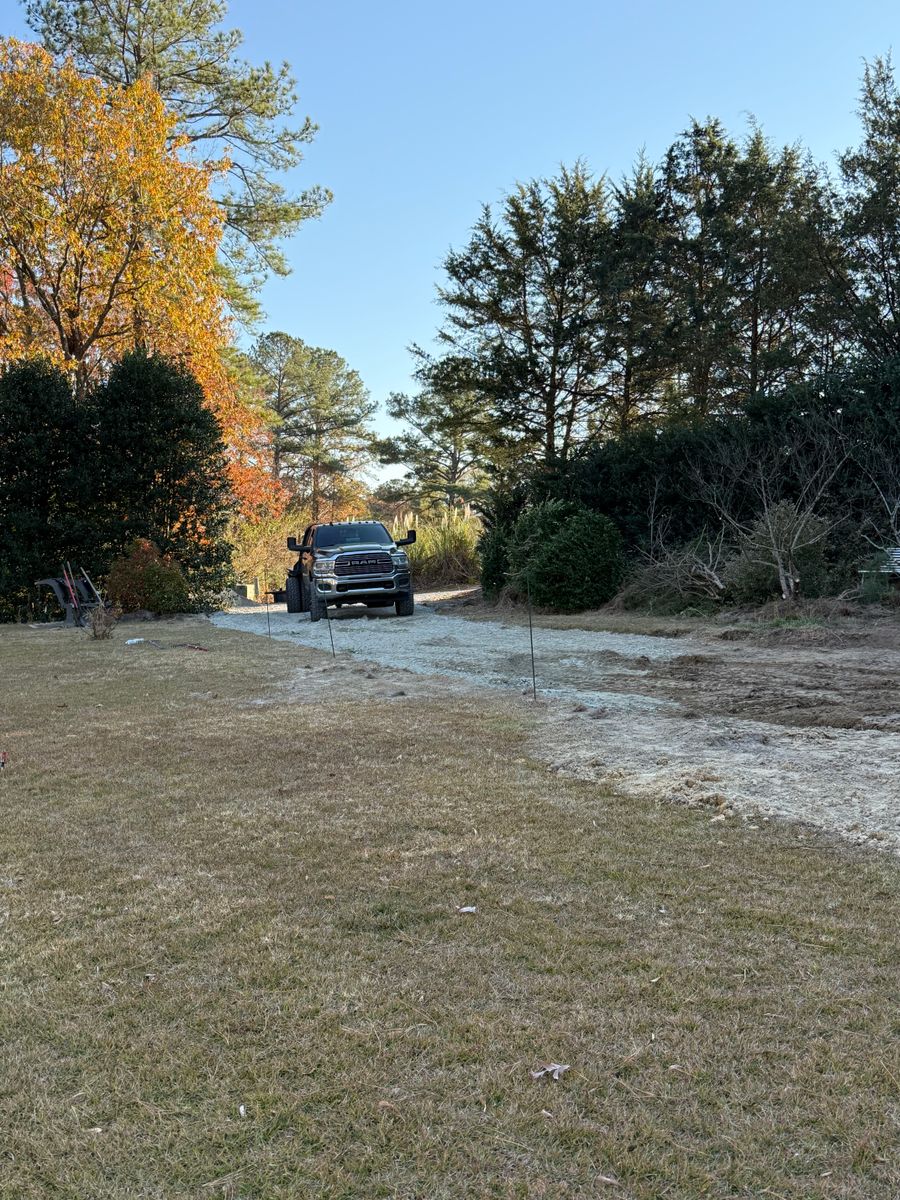 Grading // Dirtwork for NC Property Works, LLC in Johnston County, NC