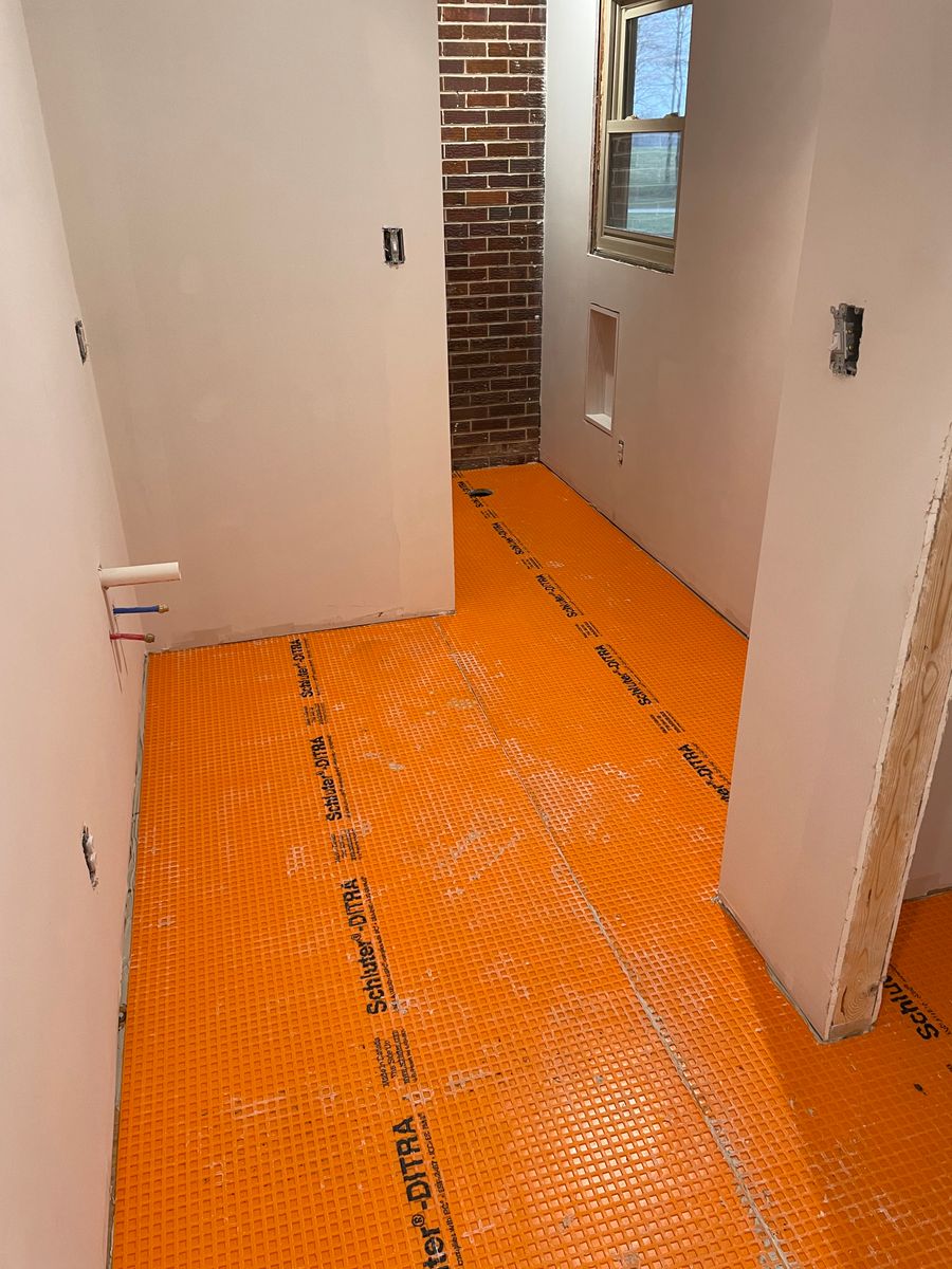 Certified Schluter Installer for A-Otay Constructs in Lawrence County, TN