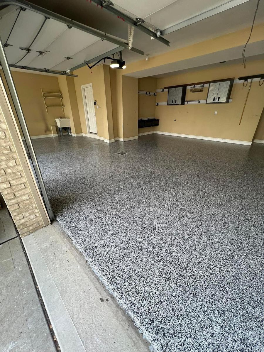 Epoxy Floor Coatings for Texas Curb N Borders in Houston, TX