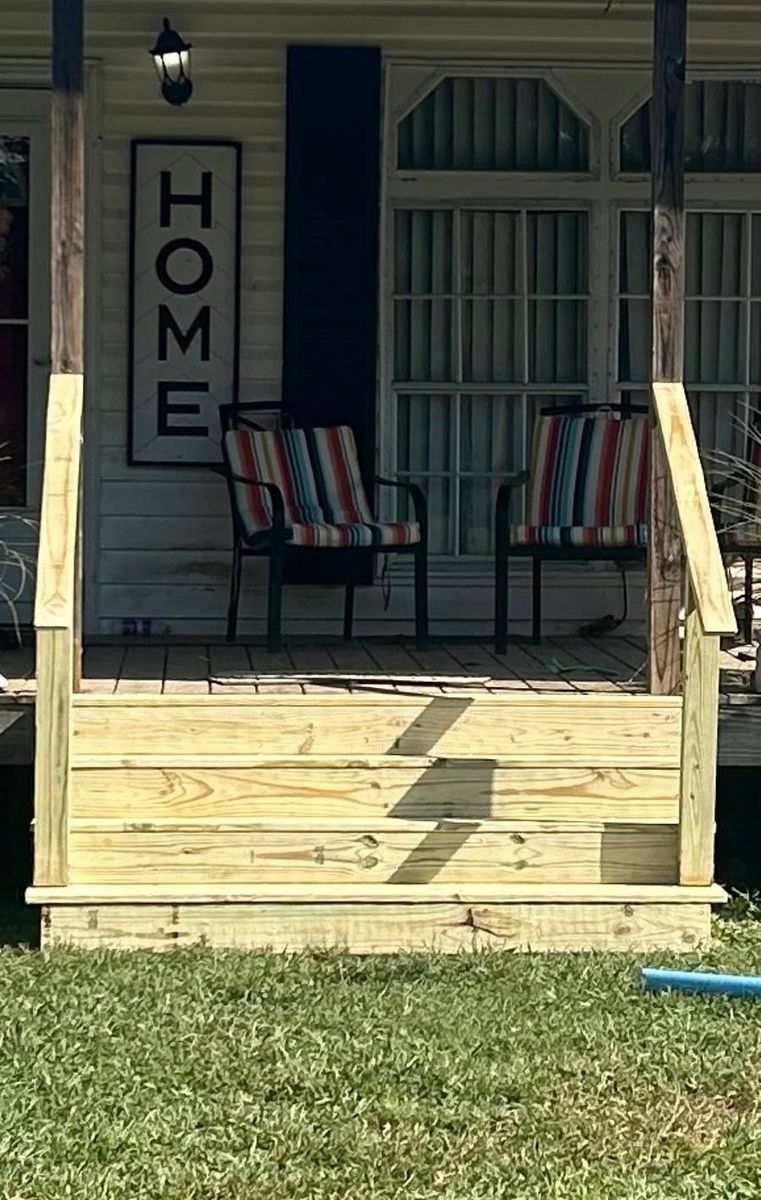 Pergolas for Triple R Construction in Williamsburg, KY