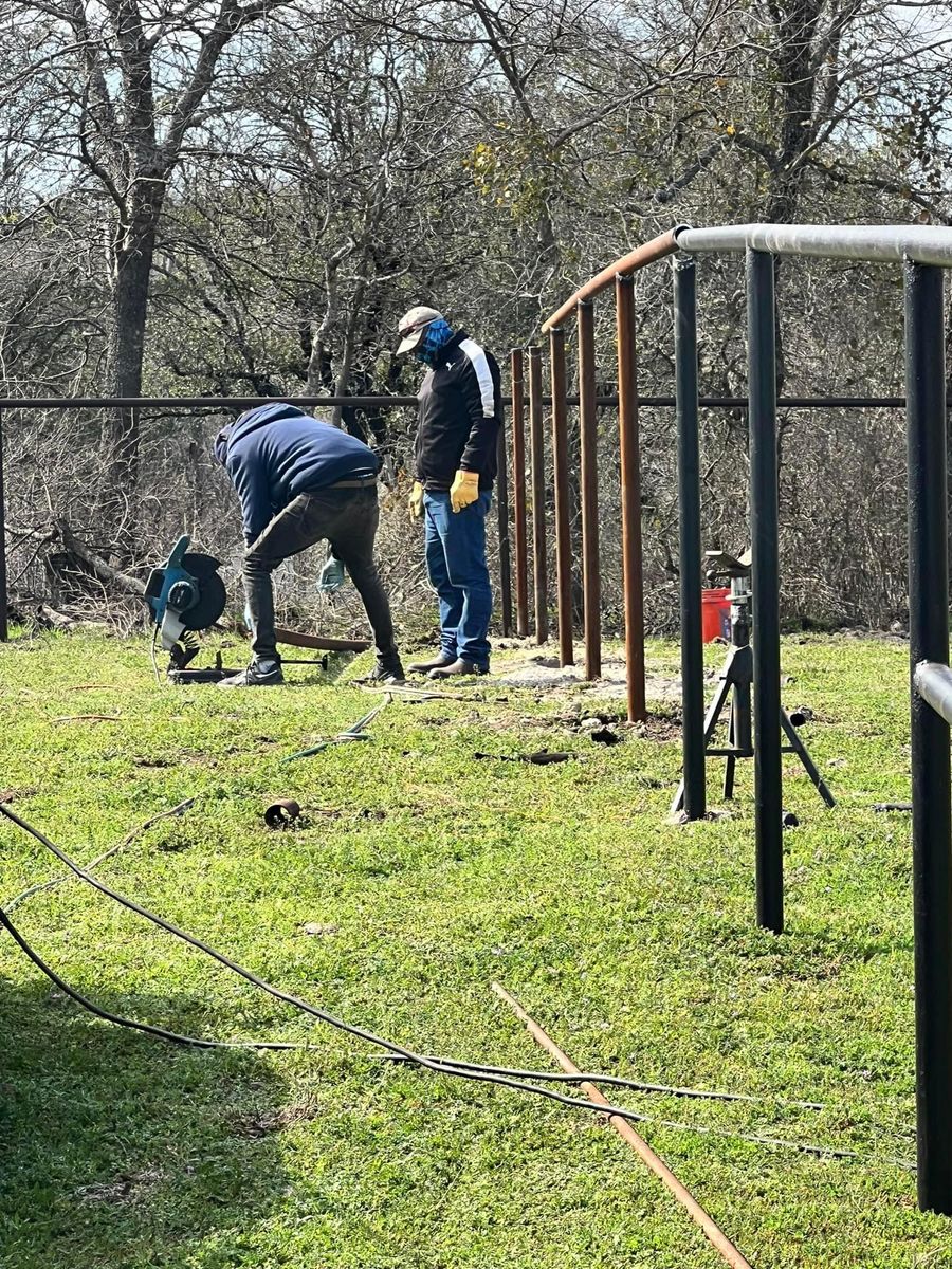 Fencing for JG Welding & Construction Services in Weatherford, TX