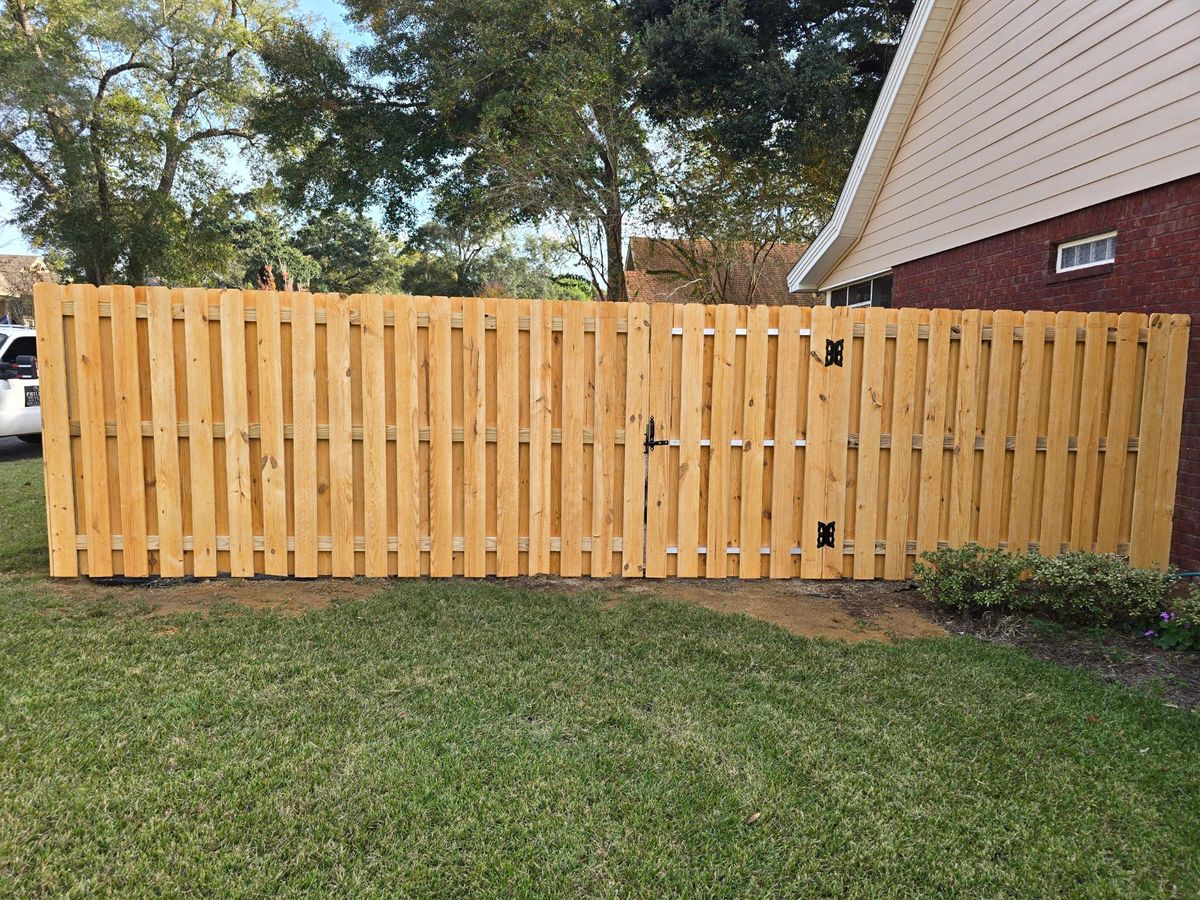 Fence Repair for Phillips Fencing Solutions in Pensacola, FL