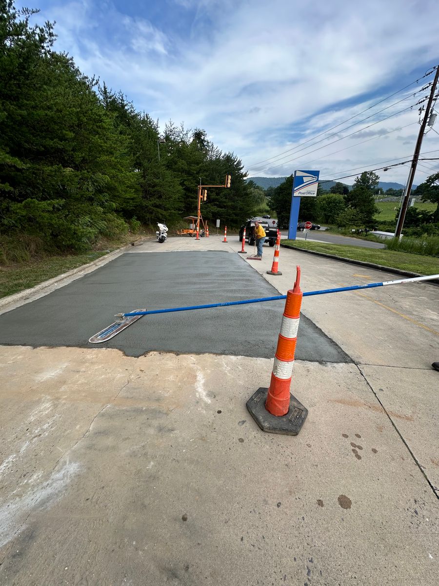 Concrete Slab Construction for Stines and Company  in Rutherfordton, NC