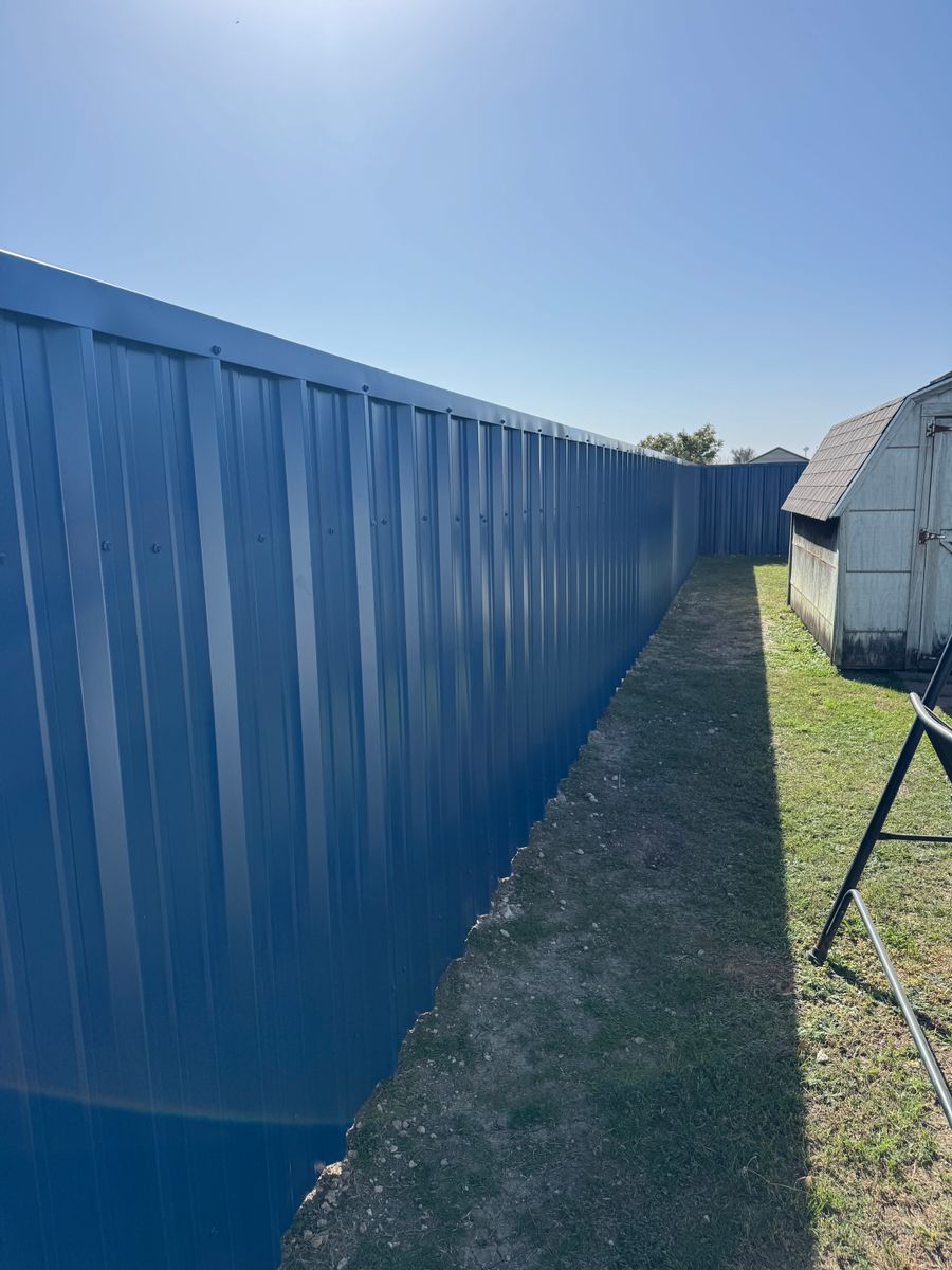 Fence Installation for FBR Welder & Construction in Gatesville, TX