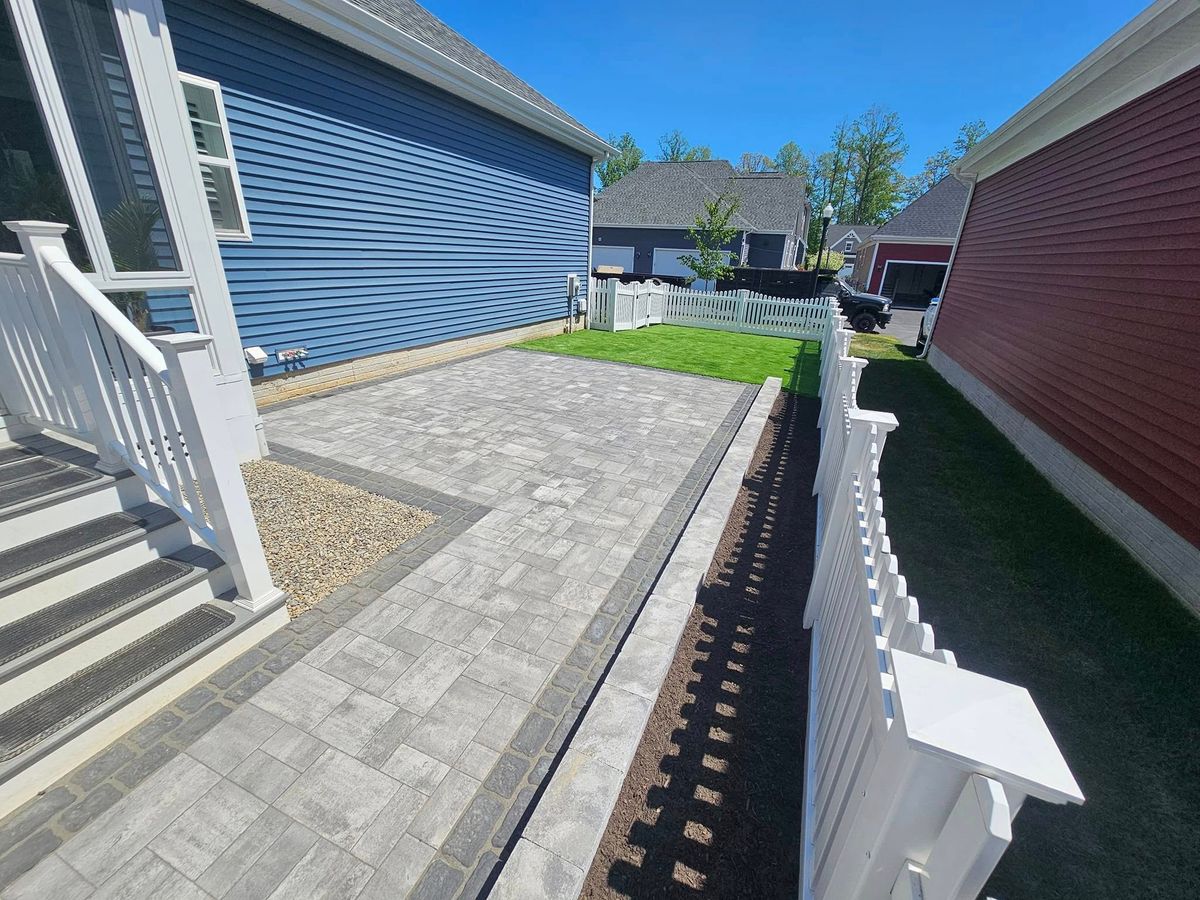 Paver Patio for SoDel Stone Works & Construction LLC in Sussex County, DE