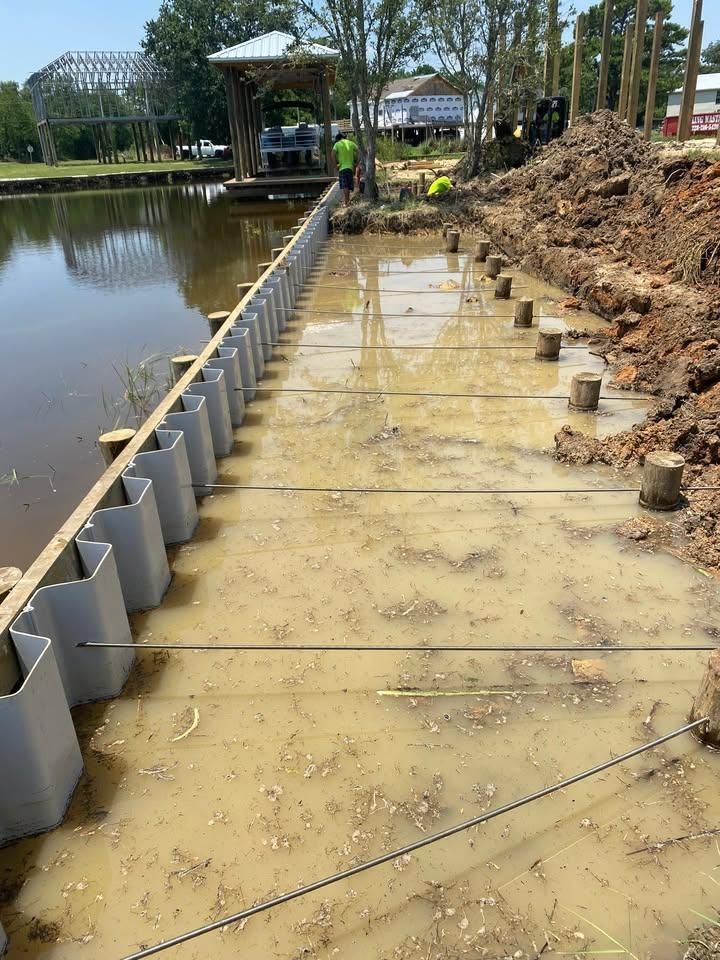 Pier Construction for Coastal Marine Construction in Bay St. Louis, MS