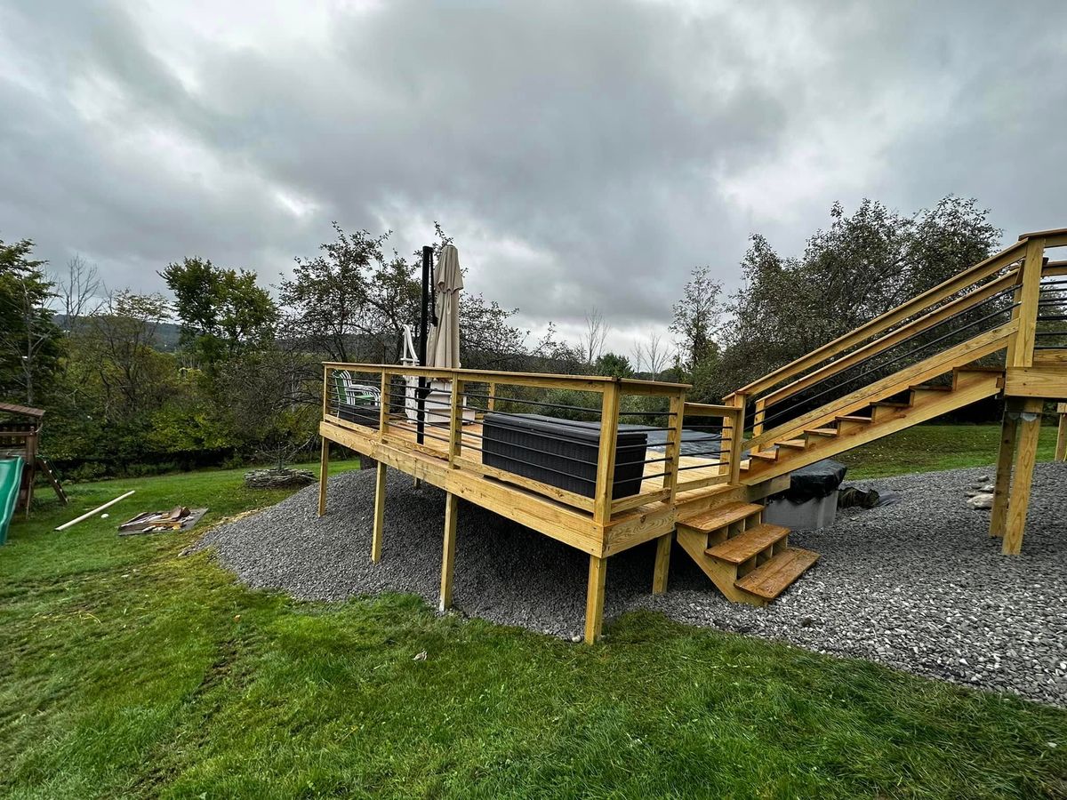 Patio Design & Construction for Lopez Landscaping and Hardscapes in Scranton, PA