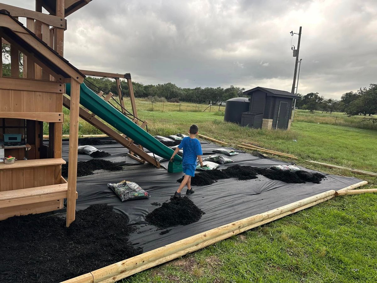 Play scape set ups for CrossCut in Kempner, TX