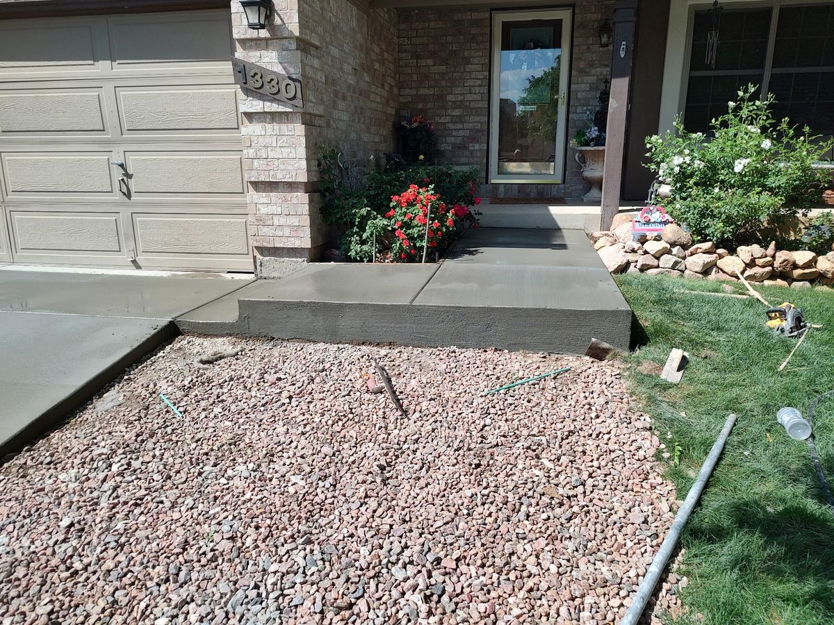 Outdoor and Decorative area for J and Son Colorado Concrete LLC in Colorado Springs, CO