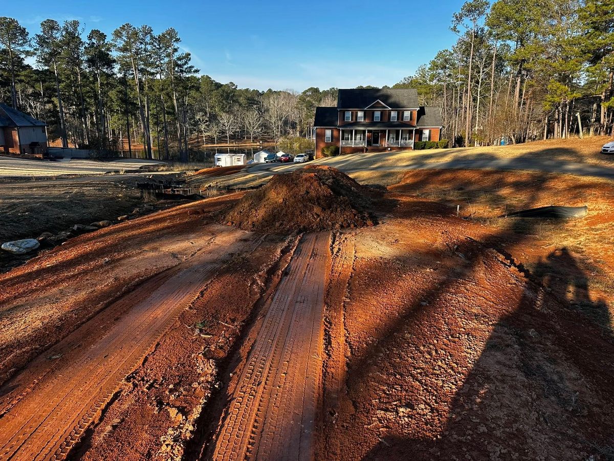 Landscaping for V&S Grading in Harlem, GA