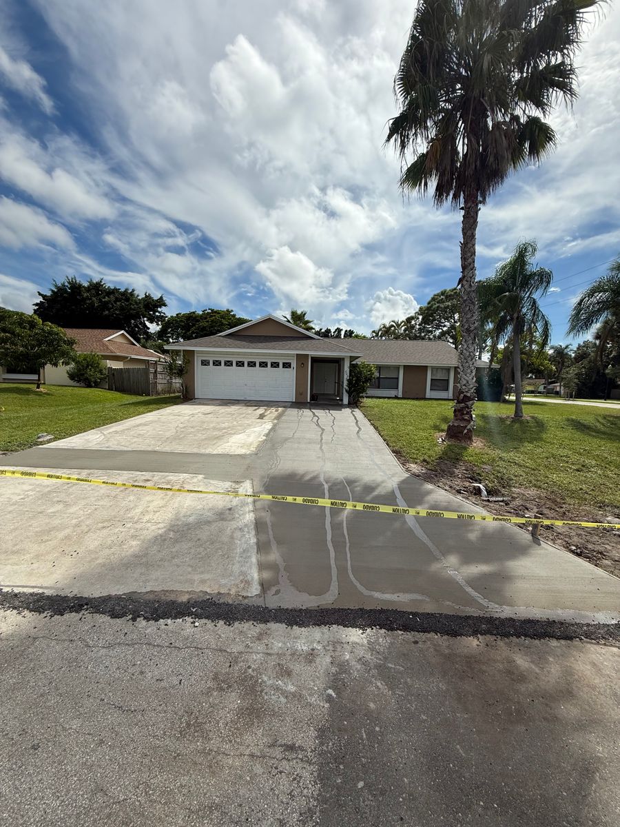 Driveways for Coastal Concrete Creation in Port St. Lucie, FL