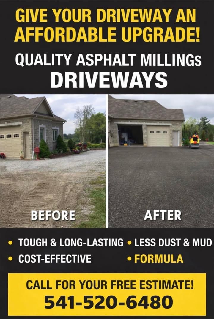 Asphalt/ Seal Coat for Limitless Excavation & Land Clearing in Eugene, OR