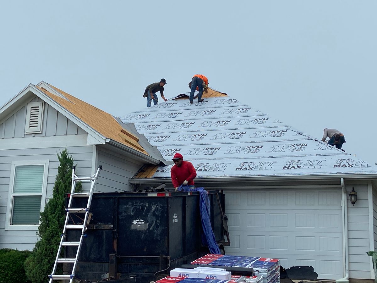 Roofing Repairs for GreeneHouse Property in Glen Rose, TX