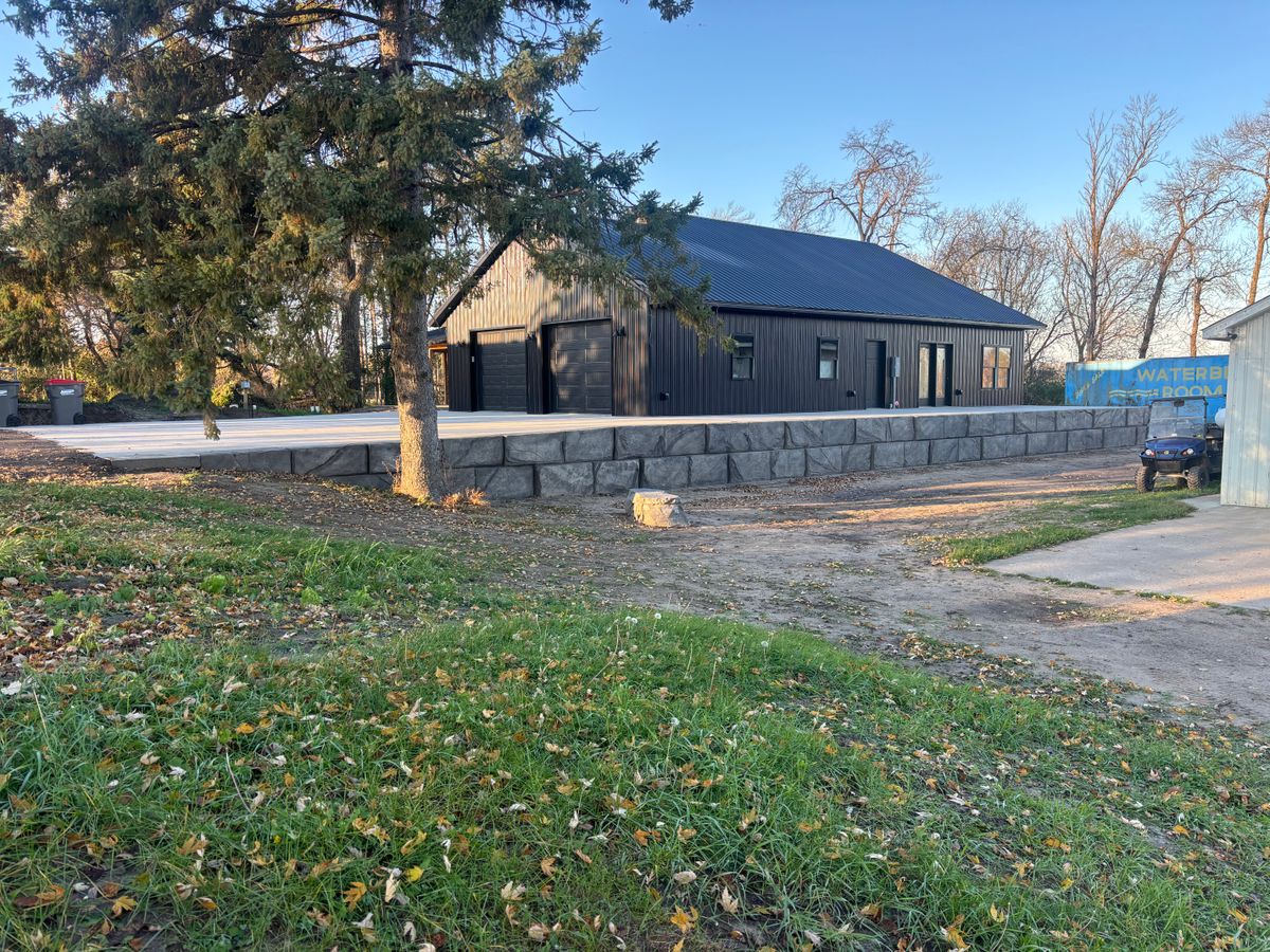 Sidewalk Installation for STAMPEDE Vertical Concrete in Isanti, Minnesota