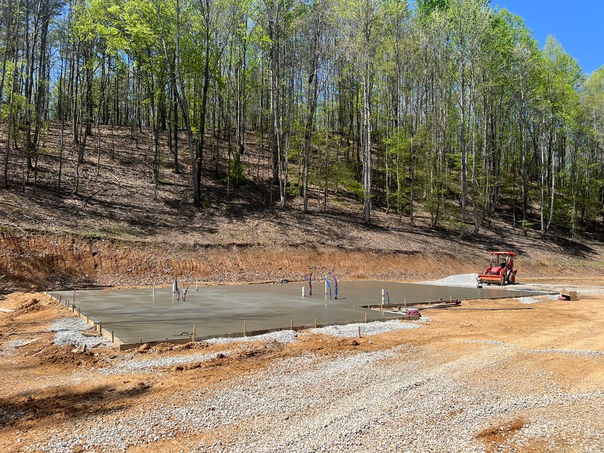New Construction for JW Johnson Construction in Linden, TN