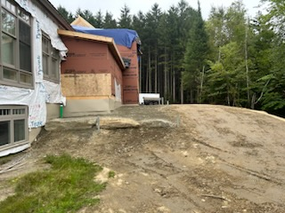 Land Grading for Andy Naylor Excavation in Johnson, VT