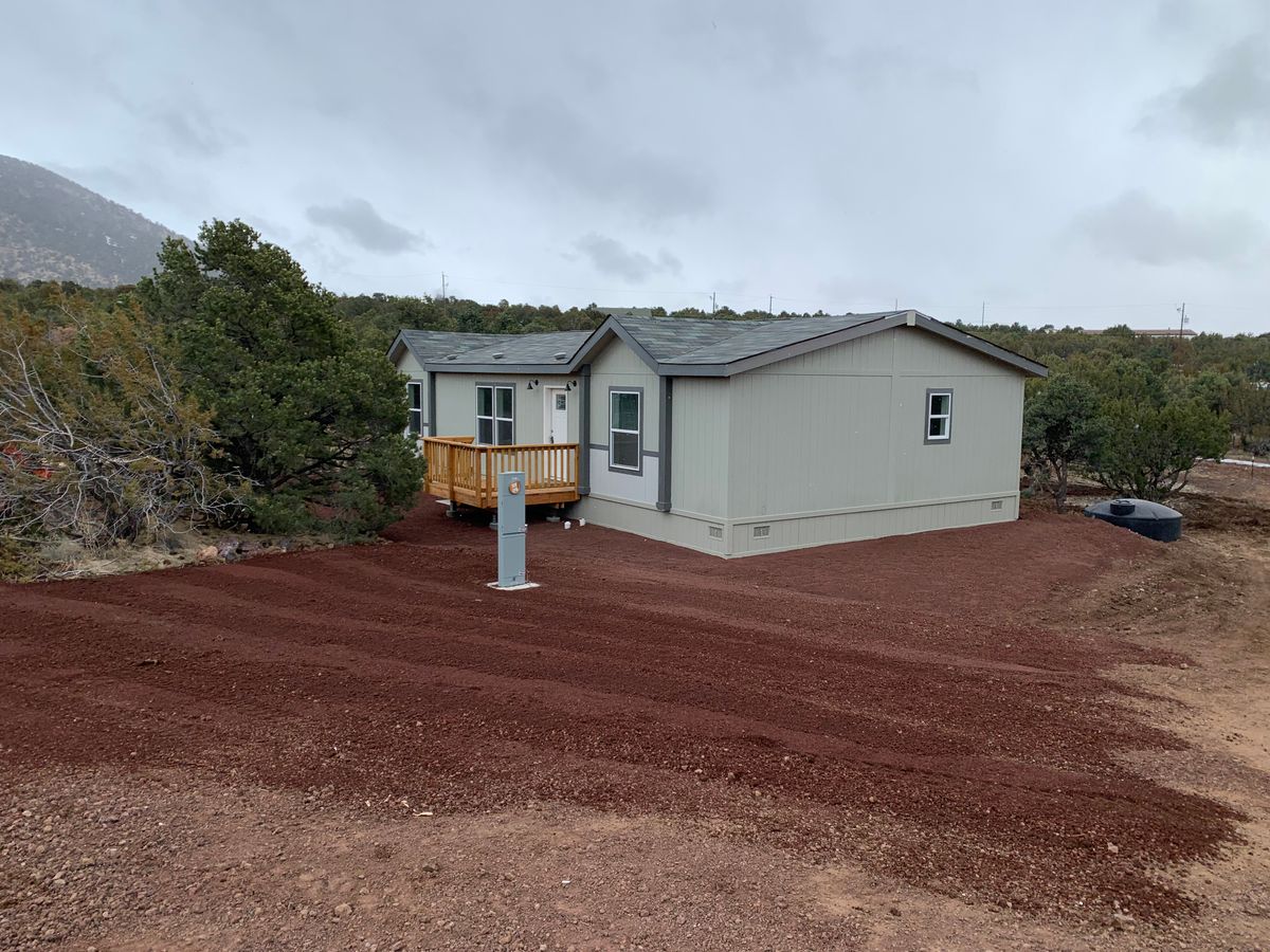 Site Preparation / House Pads for S&D Excavations in Ash Fork, AZ