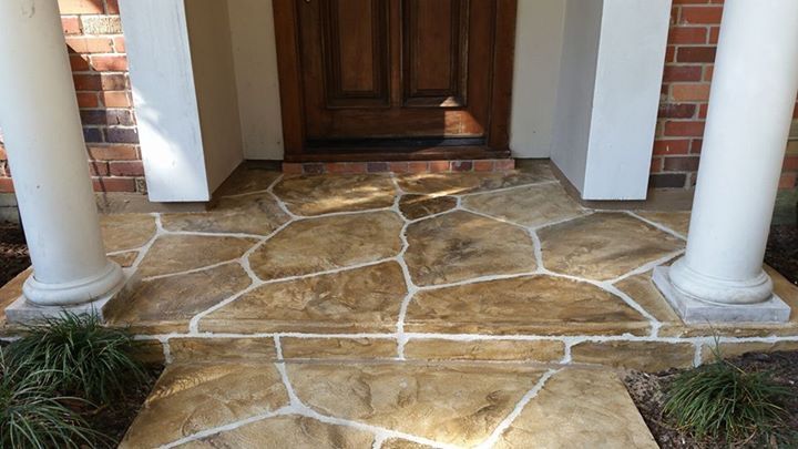Stamped Concrete Installations for Texas Curb N Borders in Houston, TX