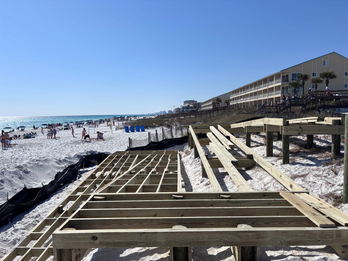 Dock Construction for J&H Land and Marine in Panama City, FL