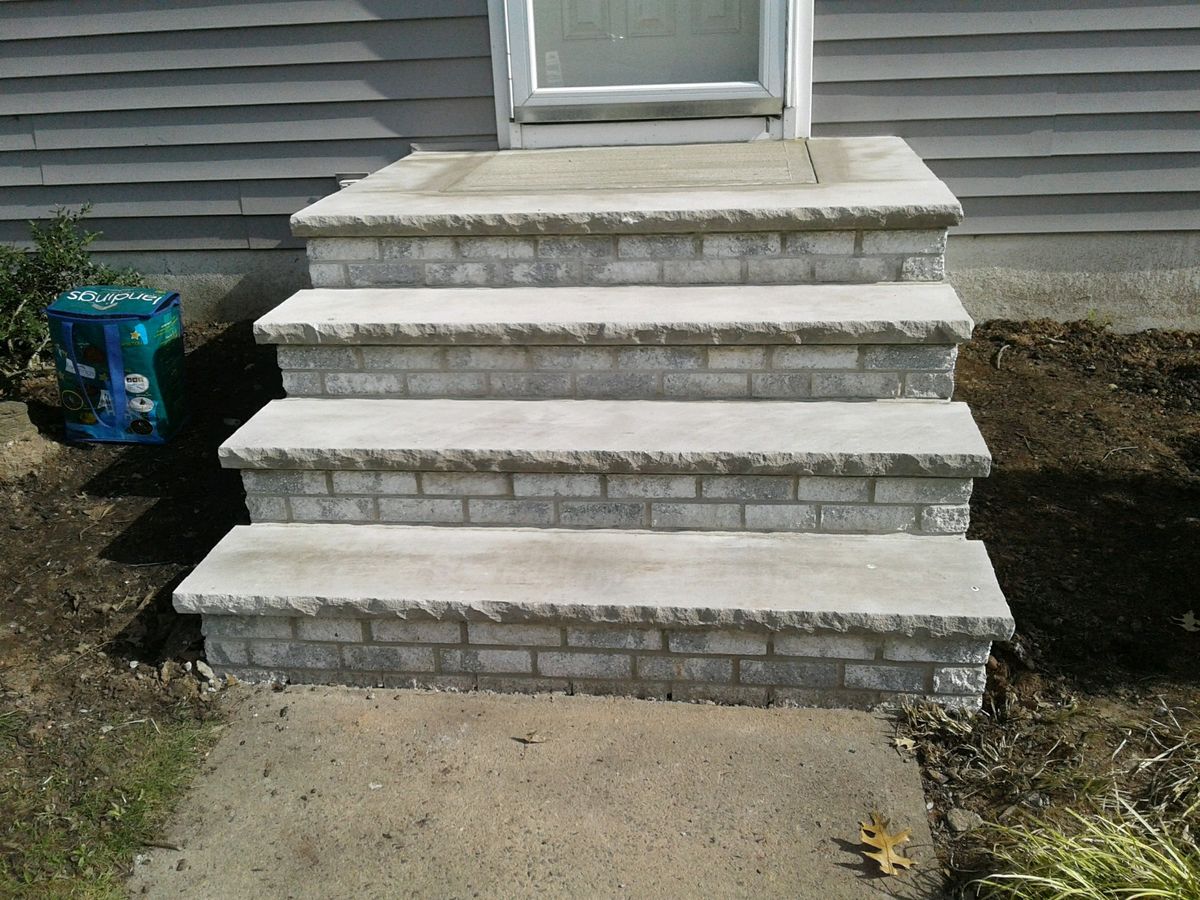 Steps for Mark L DiFrancesco Paving & Masonry in Cranford,  NJ