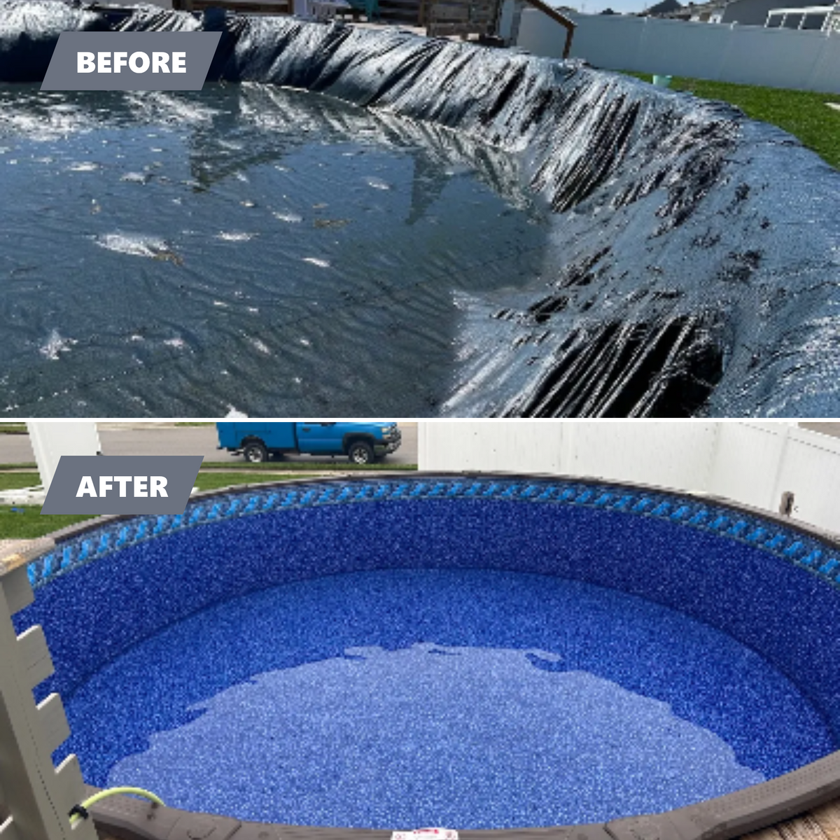 Liner Changes for CW Pool Care in Owensboro, KY
